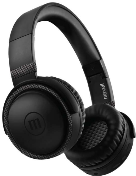 Maxell audífono Hp-BTb52 bluetooth full size headphone negro 348